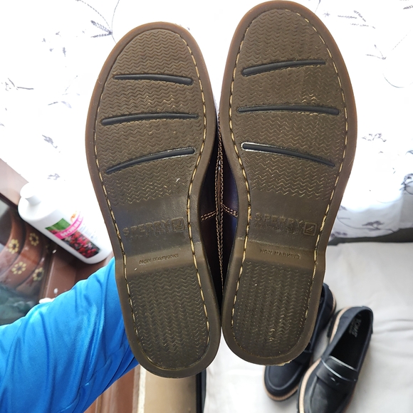 NWOT Sperry Men's Mako 2-Eye Boat Shoe SIZE 9 - Picture 6 of 7